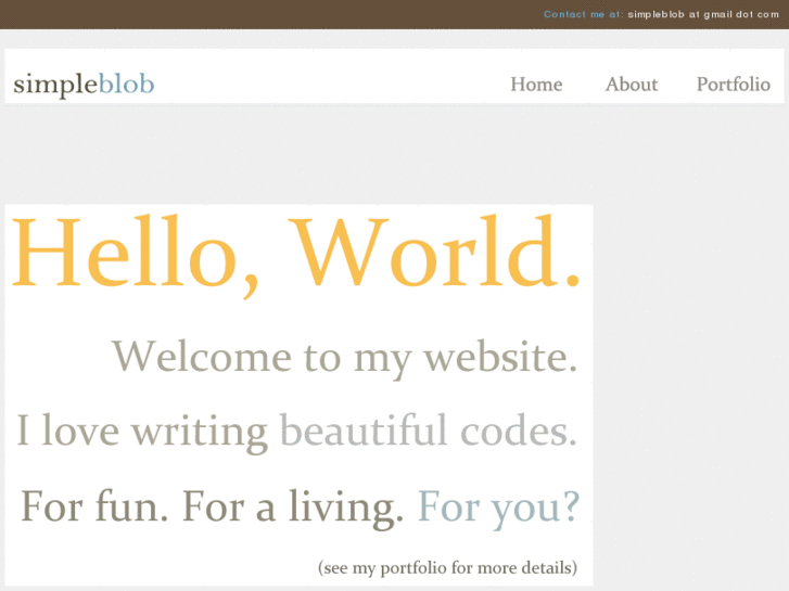 www.simpleblob.com