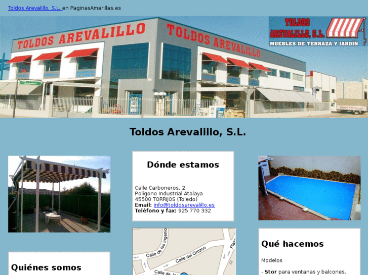 www.toldosarevalillo.es