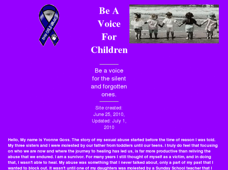 www.beavoiceforchildren.com