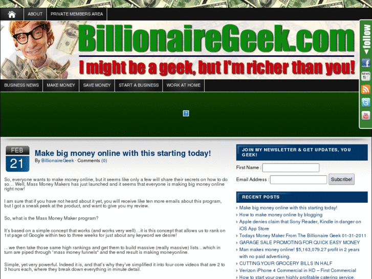 www.billionairegeek.com