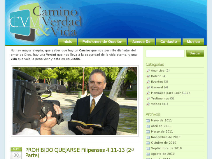 www.caminoverdadyvida.com