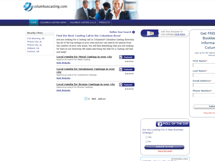 www.columbuscasting.com