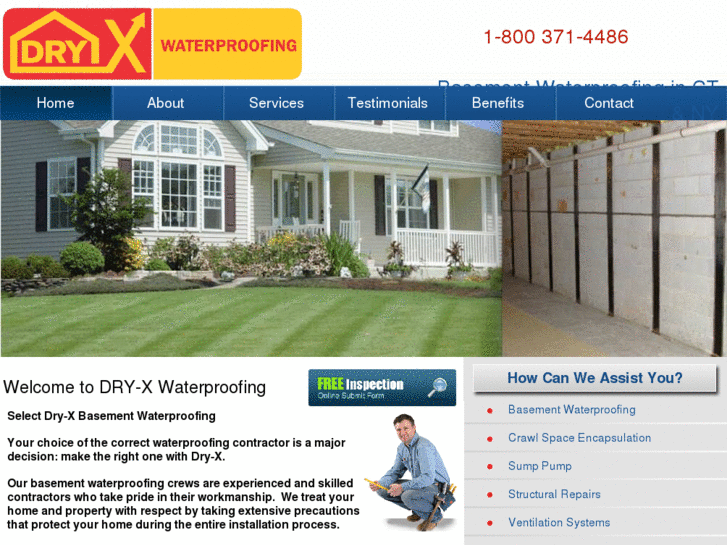 www.dryxwaterproofing.com