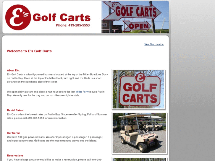 www.esgolfcarts.com