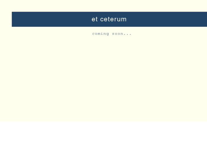 www.etceterum.com