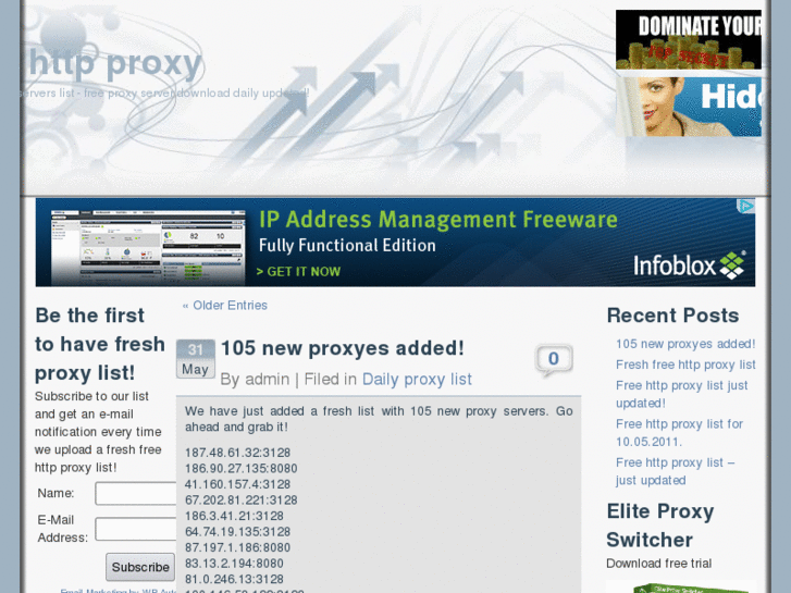 www.freehttpproxy.info