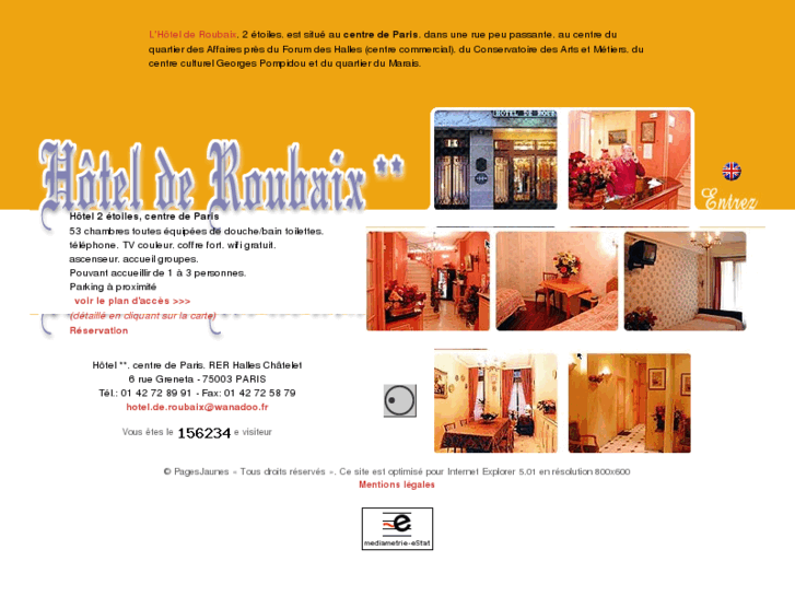 www.hotel-de-roubaix.com