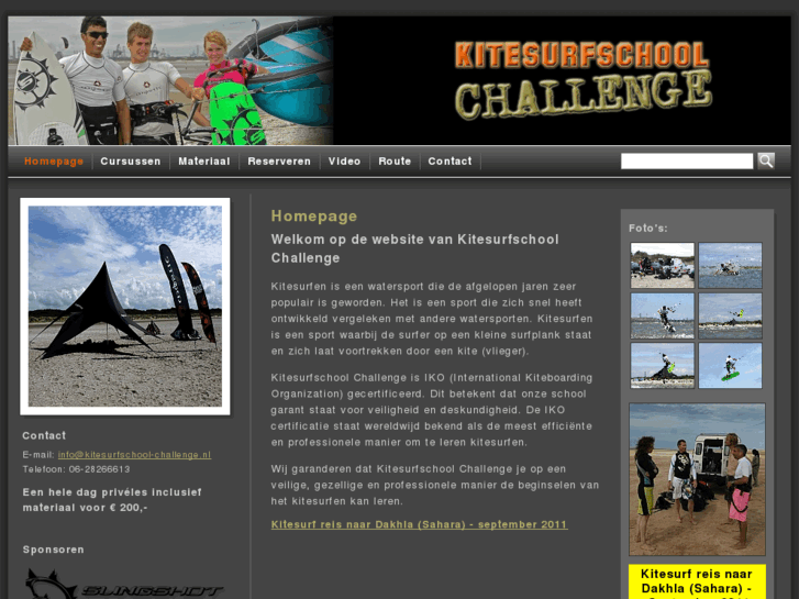 www.kitesurfschool-challenge.nl