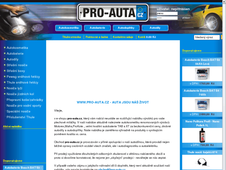 www.pro-auta.cz