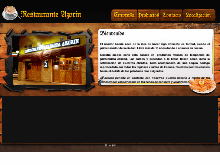 www.restauranteazorin.com