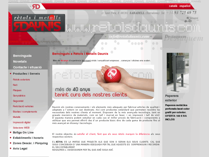 www.retolsdaunis.es