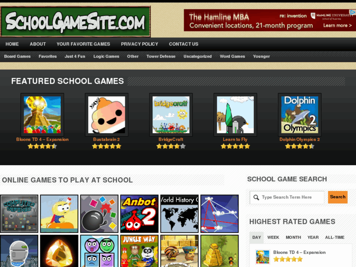 www.schoolgamesite.com