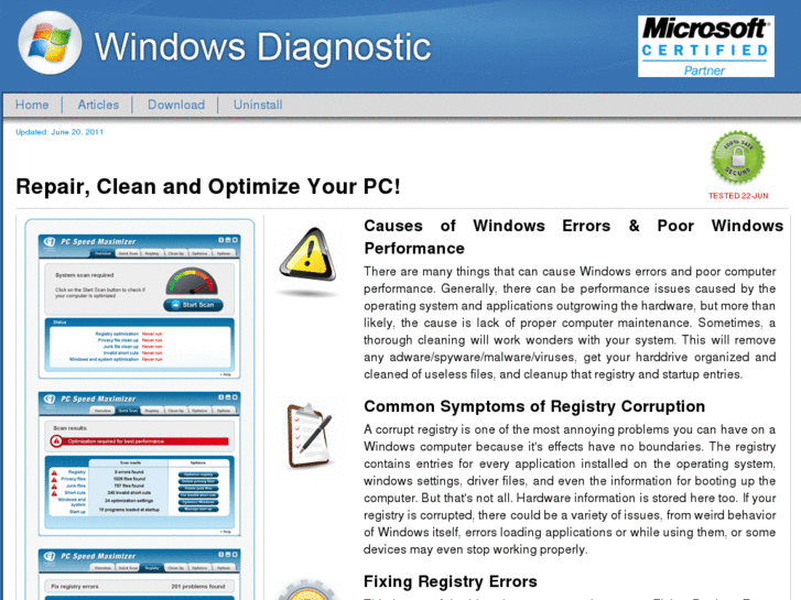 www.windowsdiagnostic.com