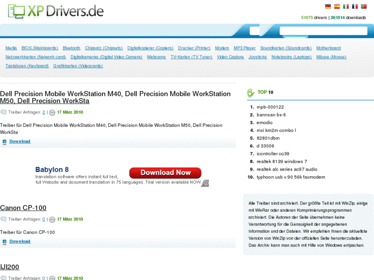 www.xpdrivers.de
