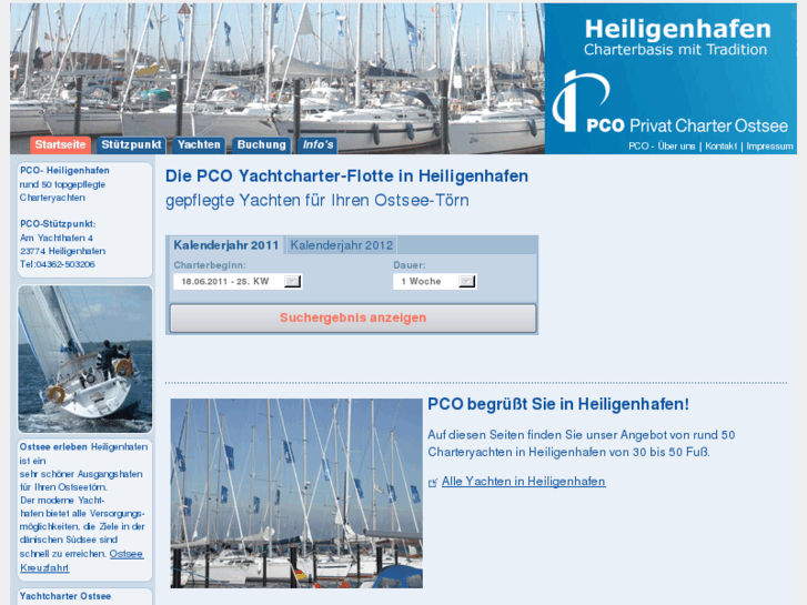 www.yachtcharter-heiligenhafen.de