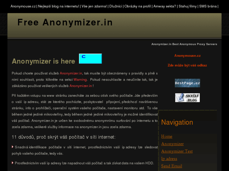 www.anonymizer.in