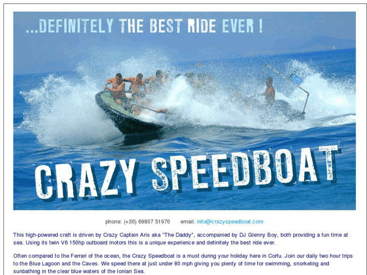 www.crazyspeedboat.com