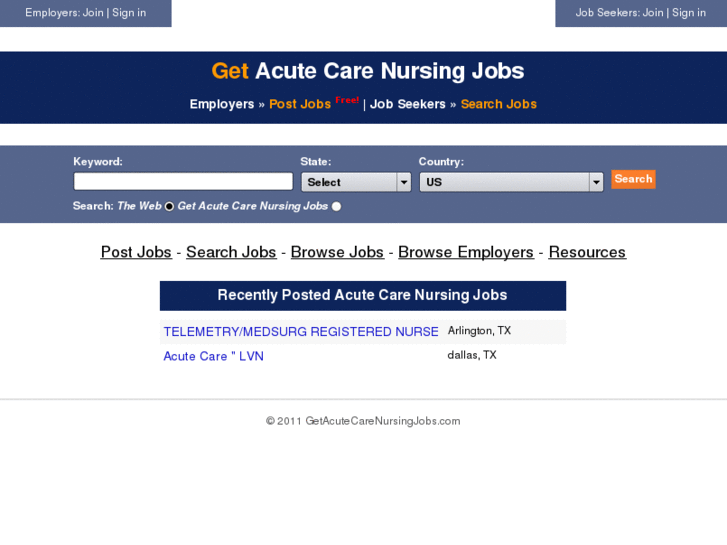 www.getacutecarenursingjobs.com