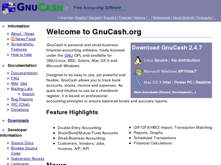 www.gnucash.org