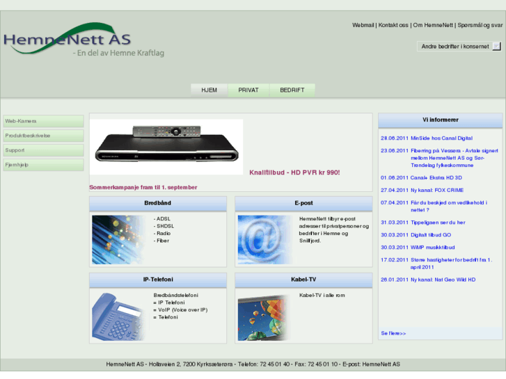 www.hemnenett.no