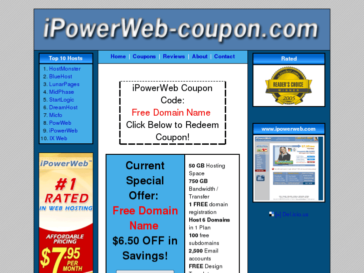 www.ipowerweb-coupon.com