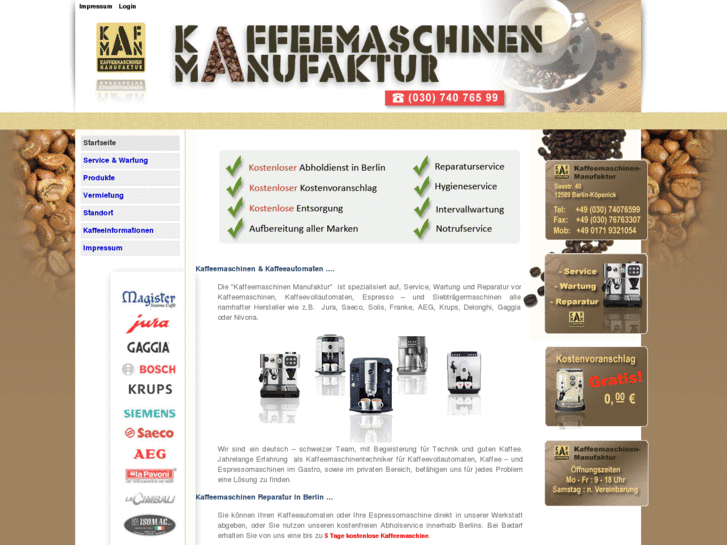 www.kaffeemaschienenmanufaktur.com