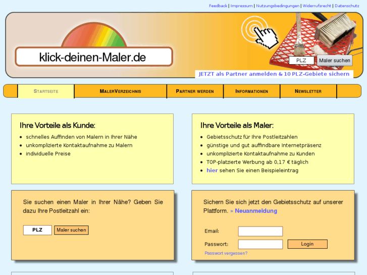 www.klick-deinen-maler.de