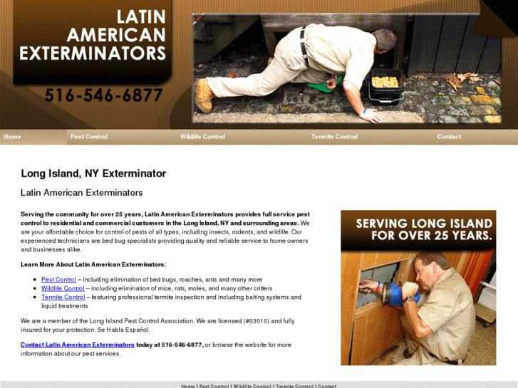 www.latinamexterminators.com