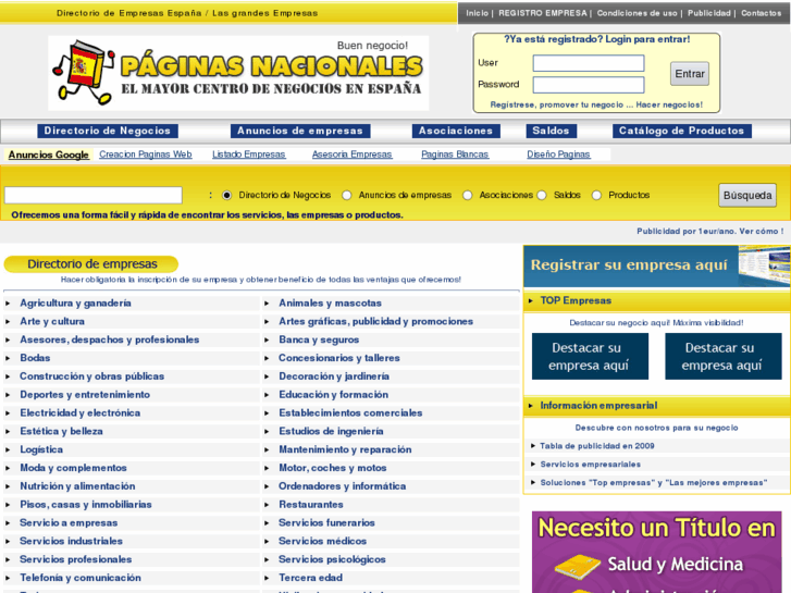 www.paginas-nacionales.com