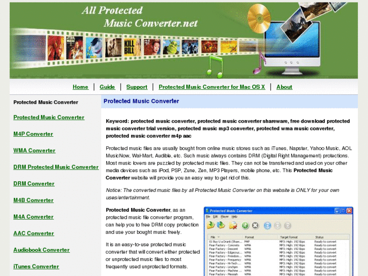 www.protectedmusicconverter.net