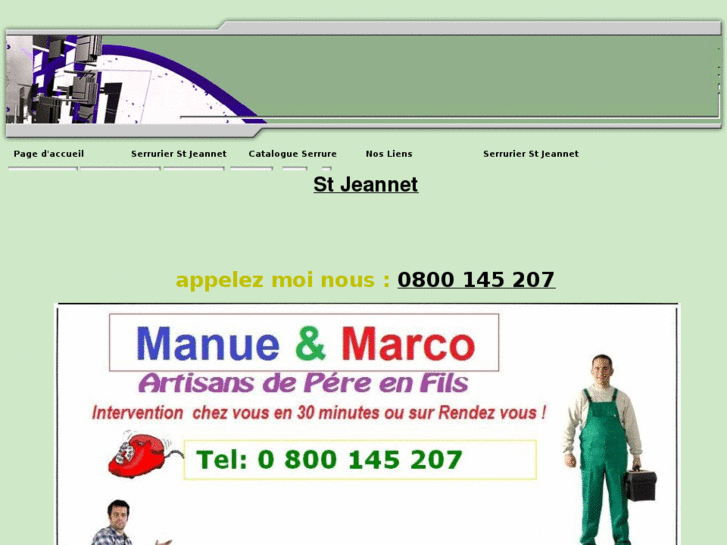 www.serrurierstjeannet.net