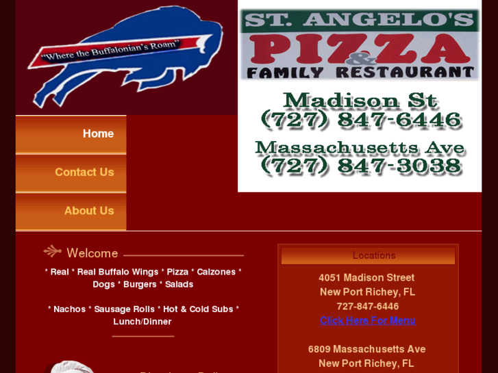 www.stangelospizzaandwings.com