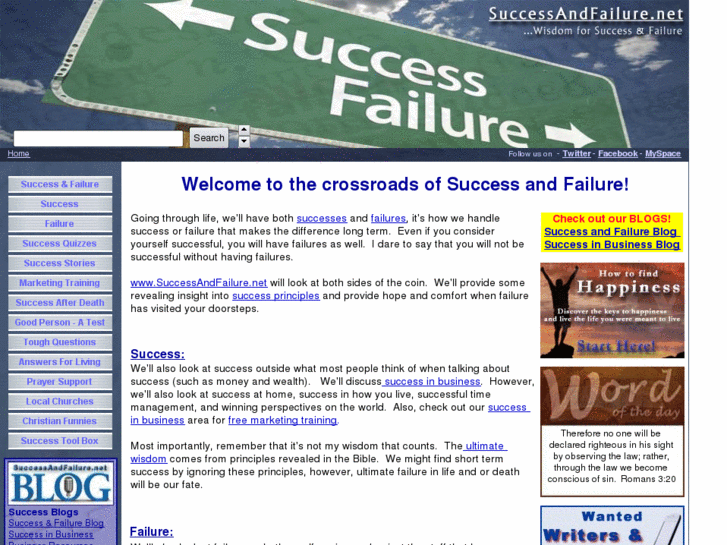 www.successandfailure.net