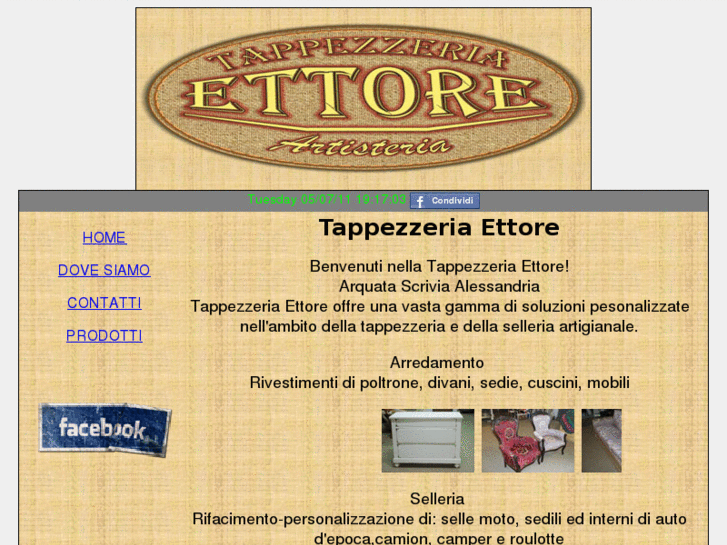 www.tappezzeriaettore.com