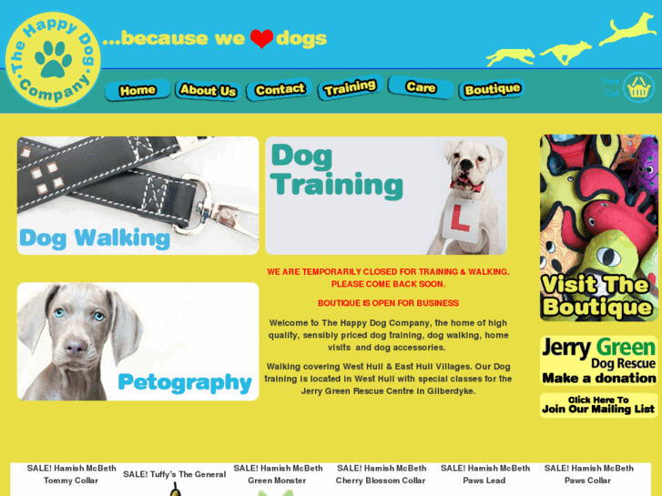 www.thehappydog.co.uk