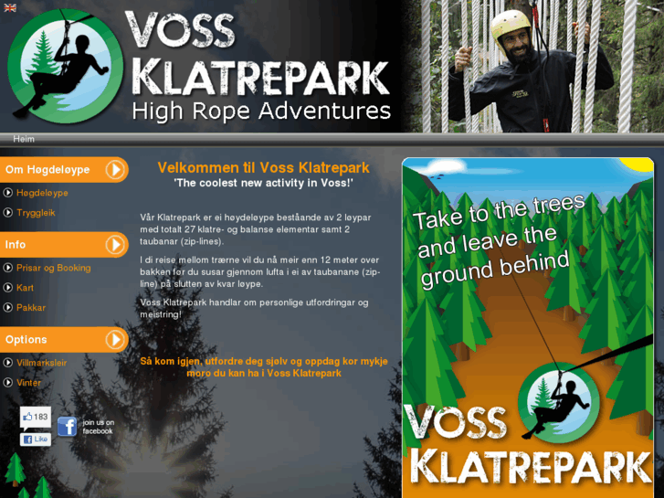 www.vossklatrepark.no
