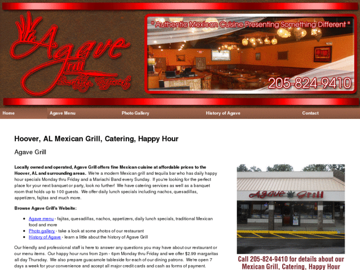 www.agavemexicangrillal.com