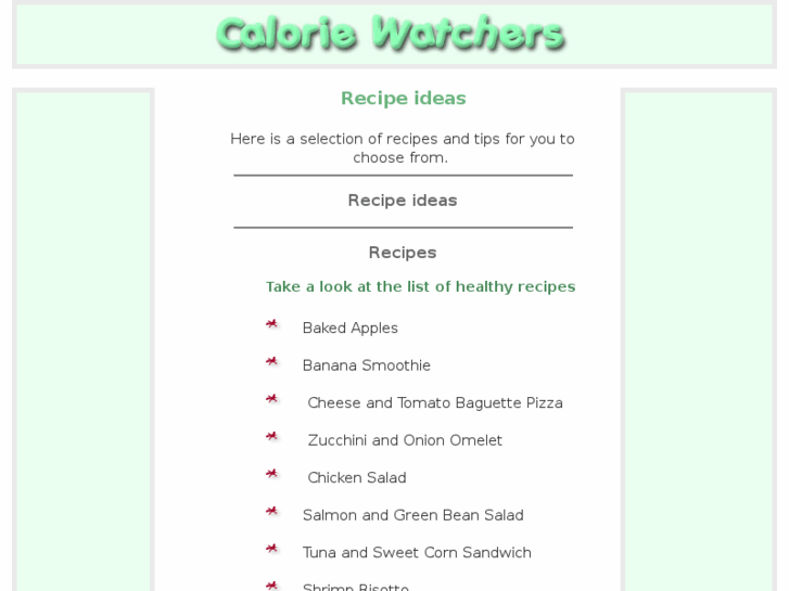 www.caloriewatchers.com