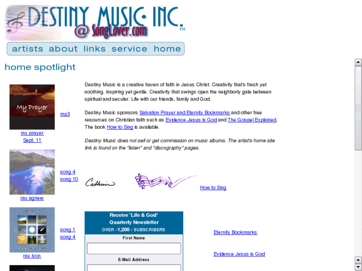 www.destinymusic.net