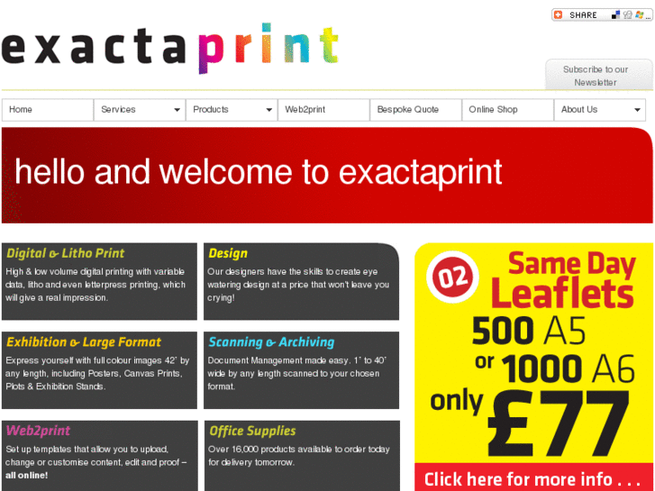 www.exactaprint.com