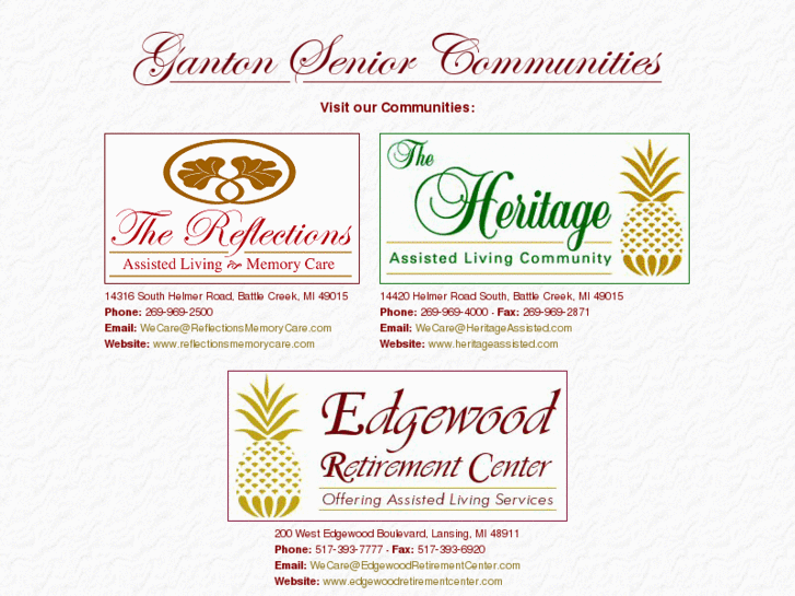 www.gantonseniorcommunities.com