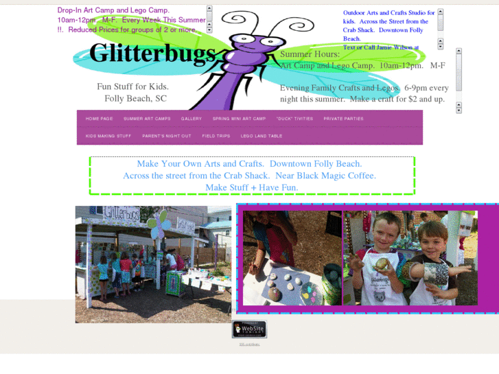 www.glitterbugsfollybeach.com