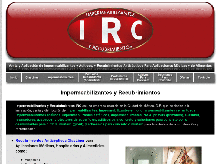 www.impermeabilizantesyrecubrimientos.com.mx