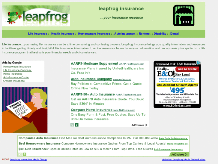 www.leapfroginsurance.net