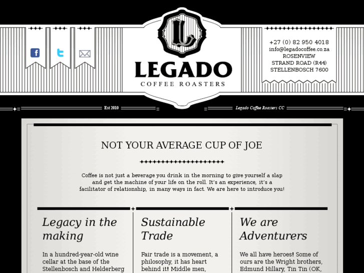 www.legadocoffee.com