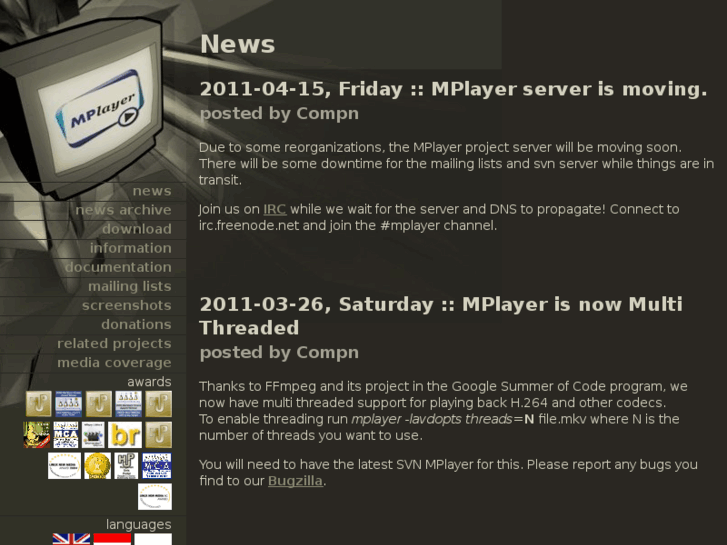 www.mplayerhq.hu