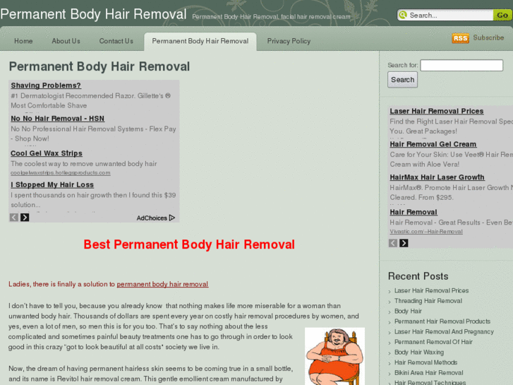 www.permanentbodyhairremoval.net