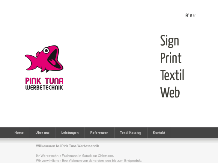 www.pink-tuna-werbetechnik.de