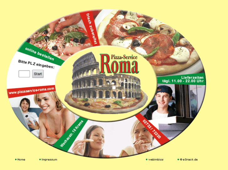 www.pizzaservice-roma.com