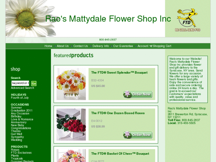 www.raosmattydaleflowers.com